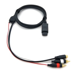 Super Nintendo N64 GameCube Packapunch S-Video cable NTSC only